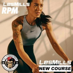 Pre Sale LESMILLS RPM 108 VIDEO+MUSIC+NOTES
